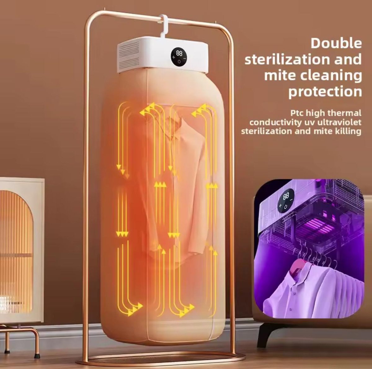 Secadora Plegable 10 Kg - 4