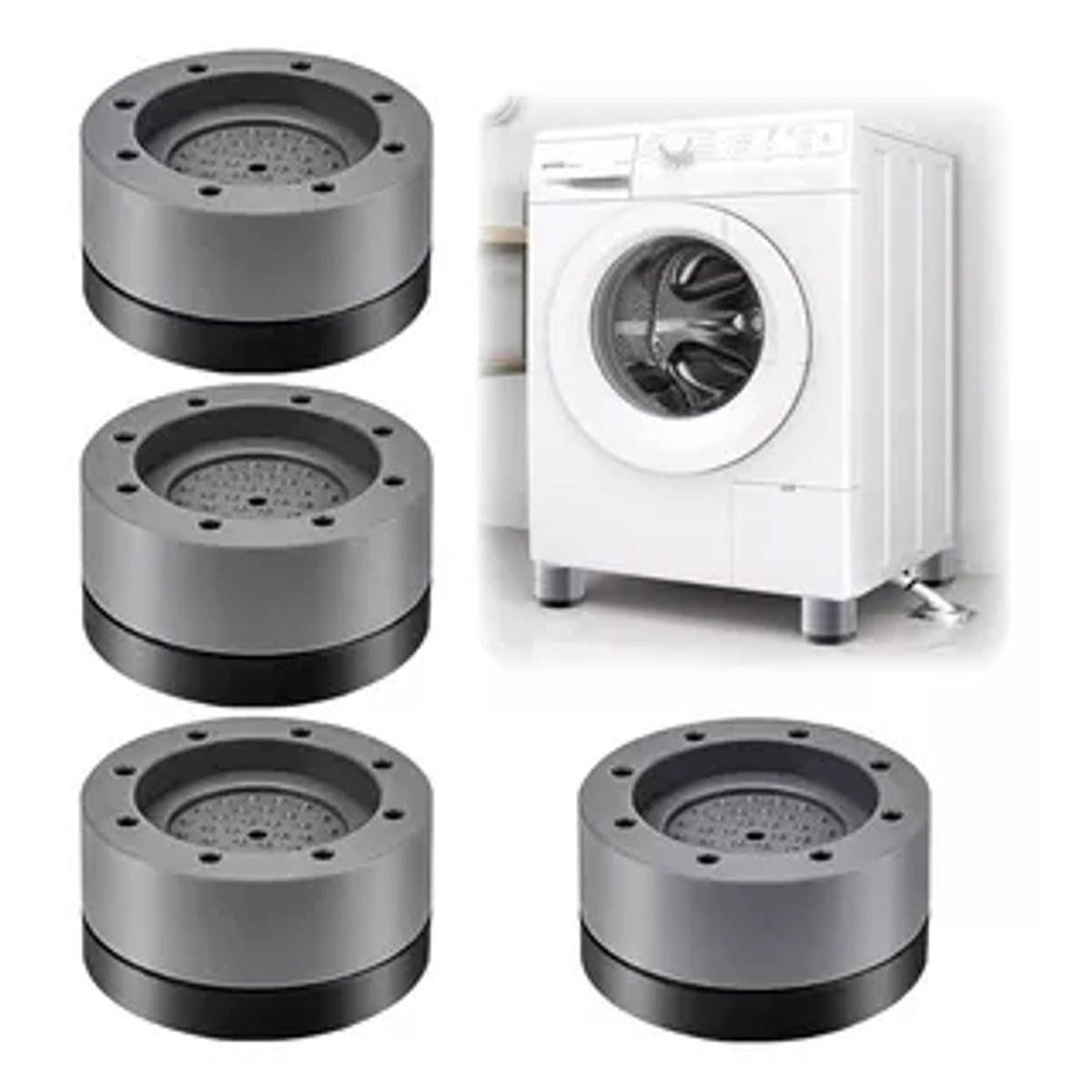 Patitas para lavarropas y muebles