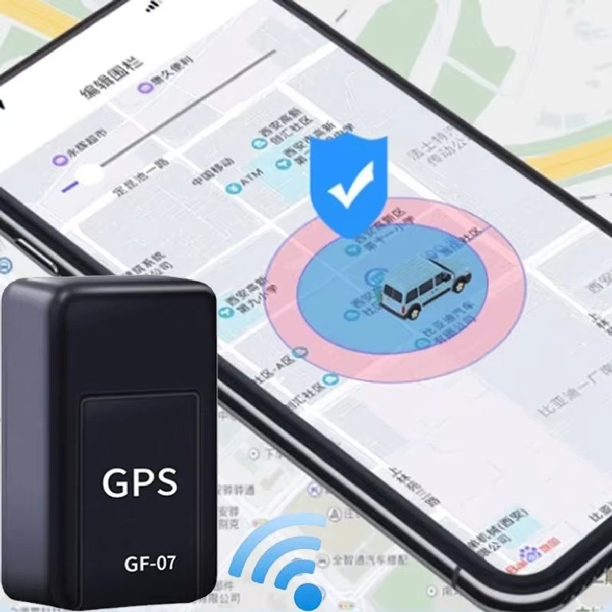 Rastreador Gps Portatil GF 07 - 3
