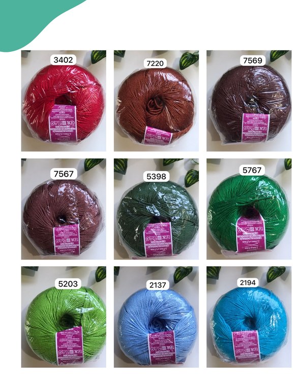 Amigurumi 100% algodón