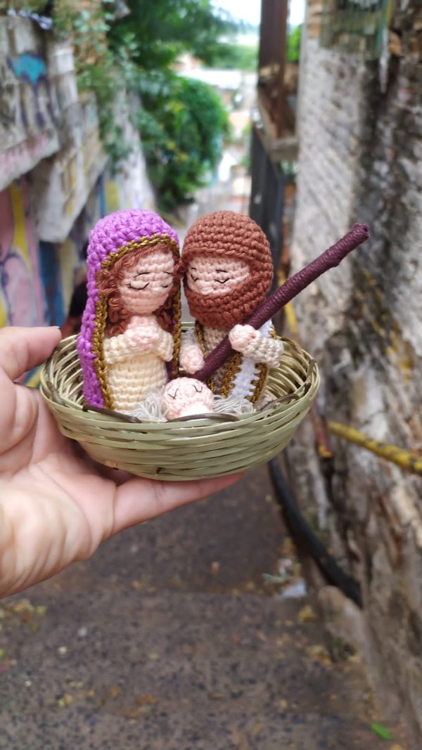 Pesebre amigurumi