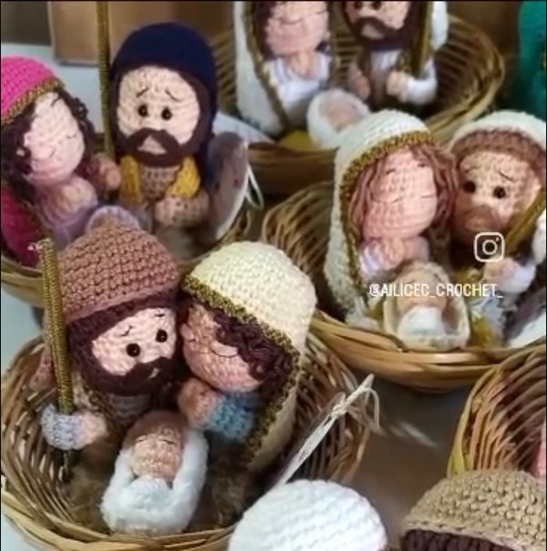 Pesebre amigurumi