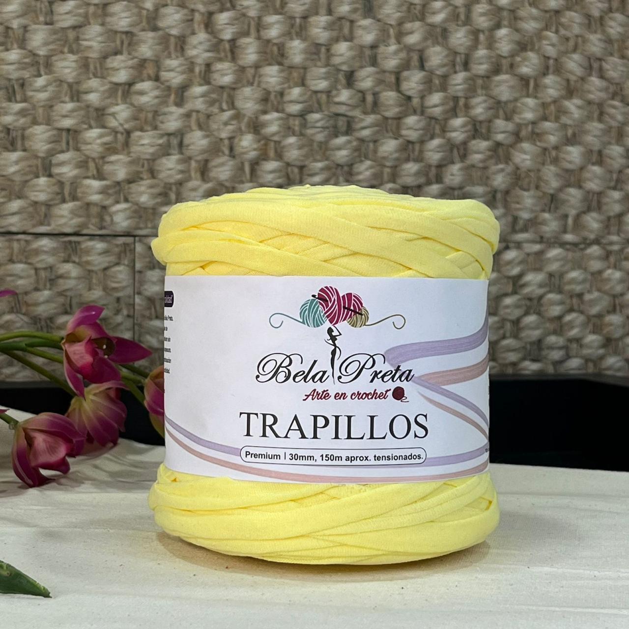 Amarillo Bebé/Trapillo Bela preta 