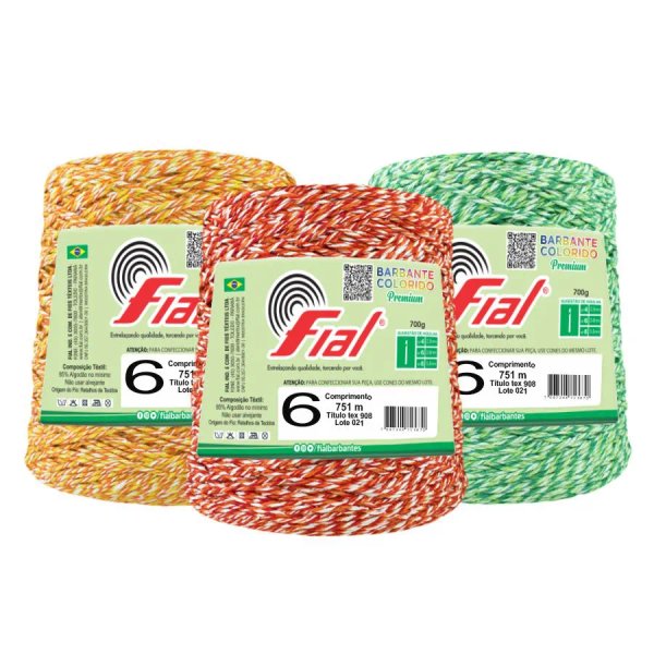 Fial 6 Barbante Matizado