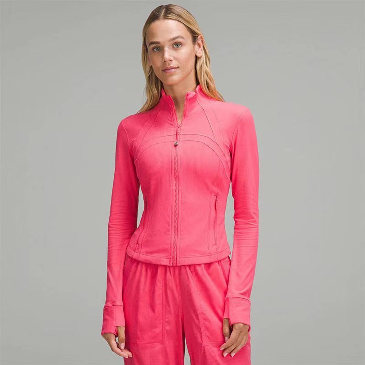 Lululemon Define Cropped Jacket — Ribbed Nulu - 2