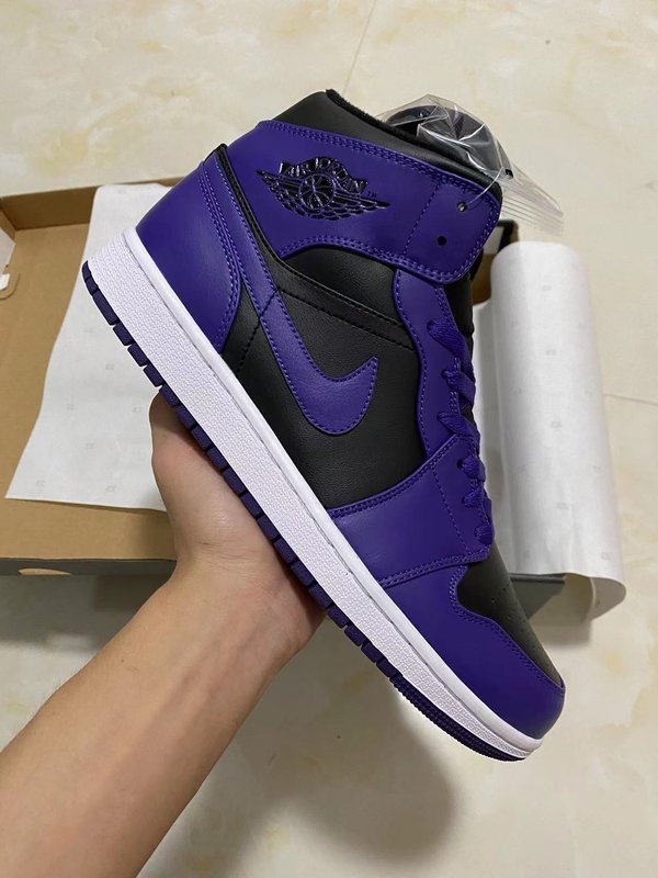 Jordan 1 Purple Black