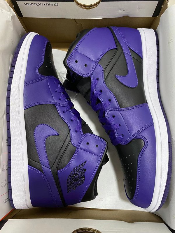 Jordan 1 Purple Black