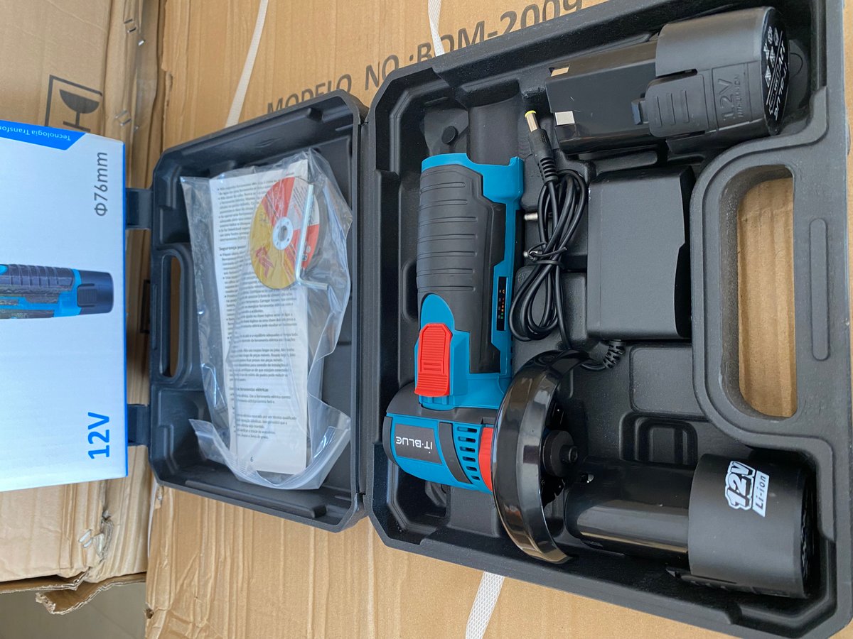 Amoladora 76mm It Blue 12v