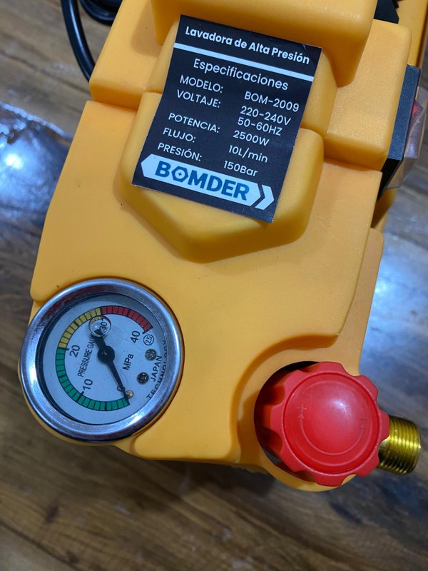 Hidrolavadora De Alta Presion Bomder