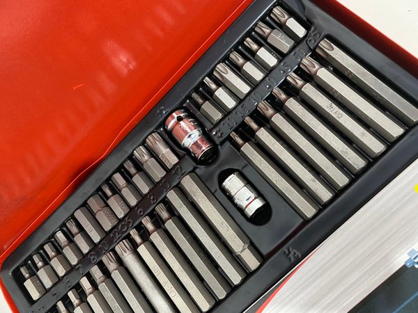 Juego De Puntas Torx Hexa Y Multidentada