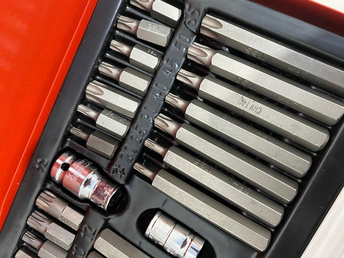 Juego De Puntas Torx Hexa Y Multidentada - 4