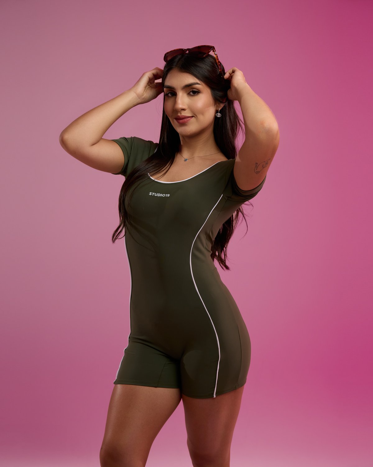 Diana Short - verde militar