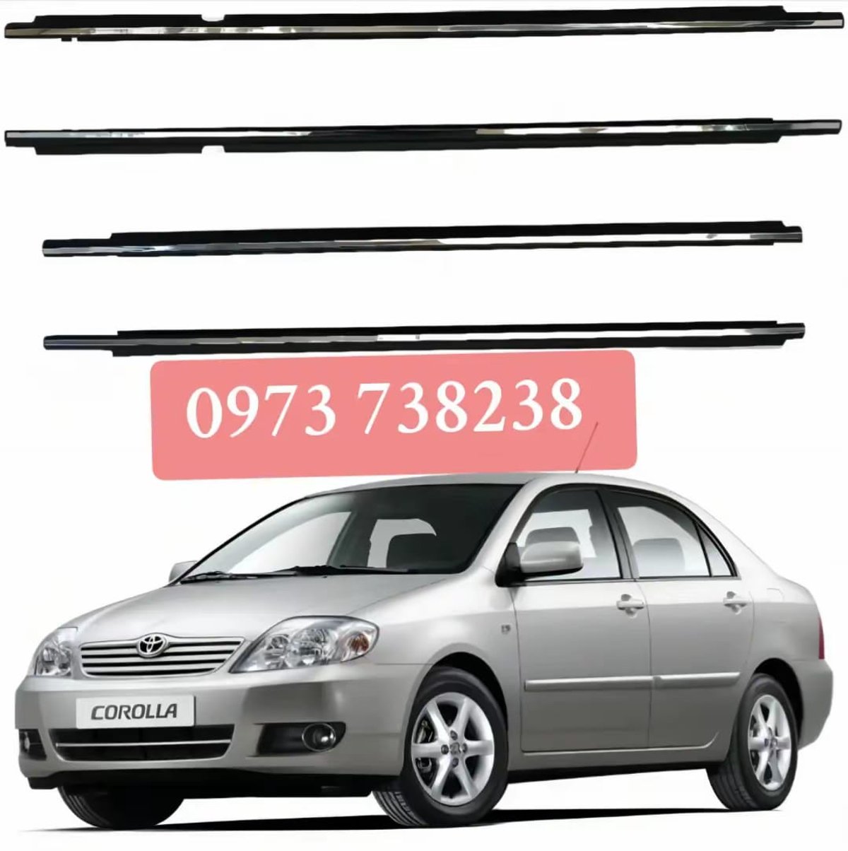 Frizo /Burletes /Moldura de puerta para Corolla / Runx / Alex / C110