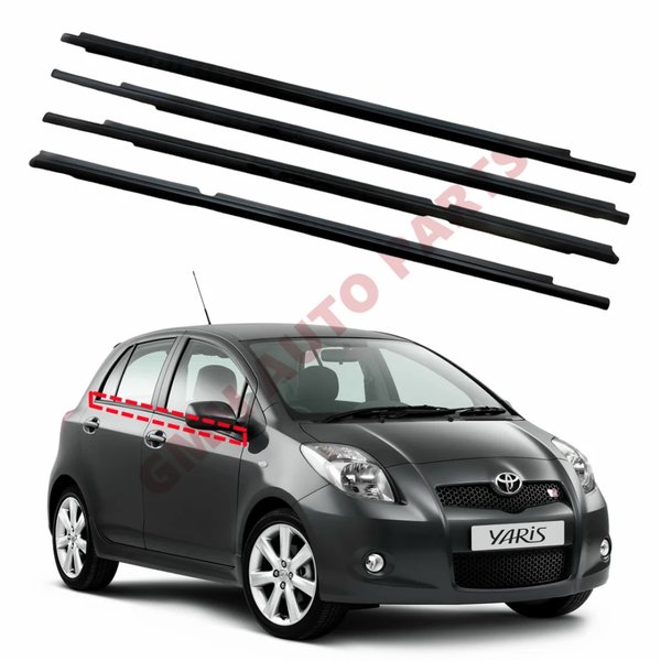 Media Guia / Burletes Toyota Vitz 2 Generación 