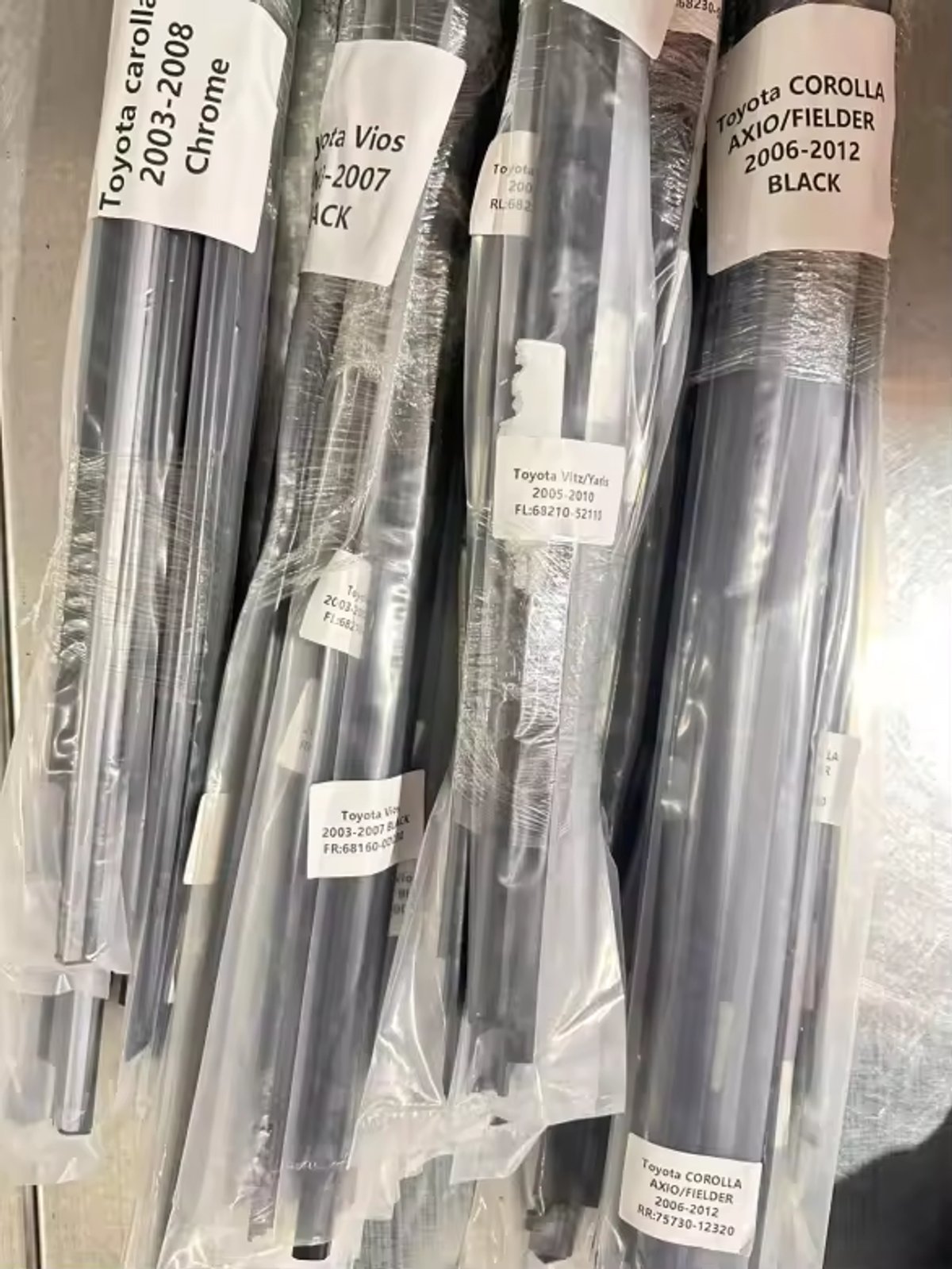 Media Guia / Burletes Toyota Auris 2006 -2010 - 5