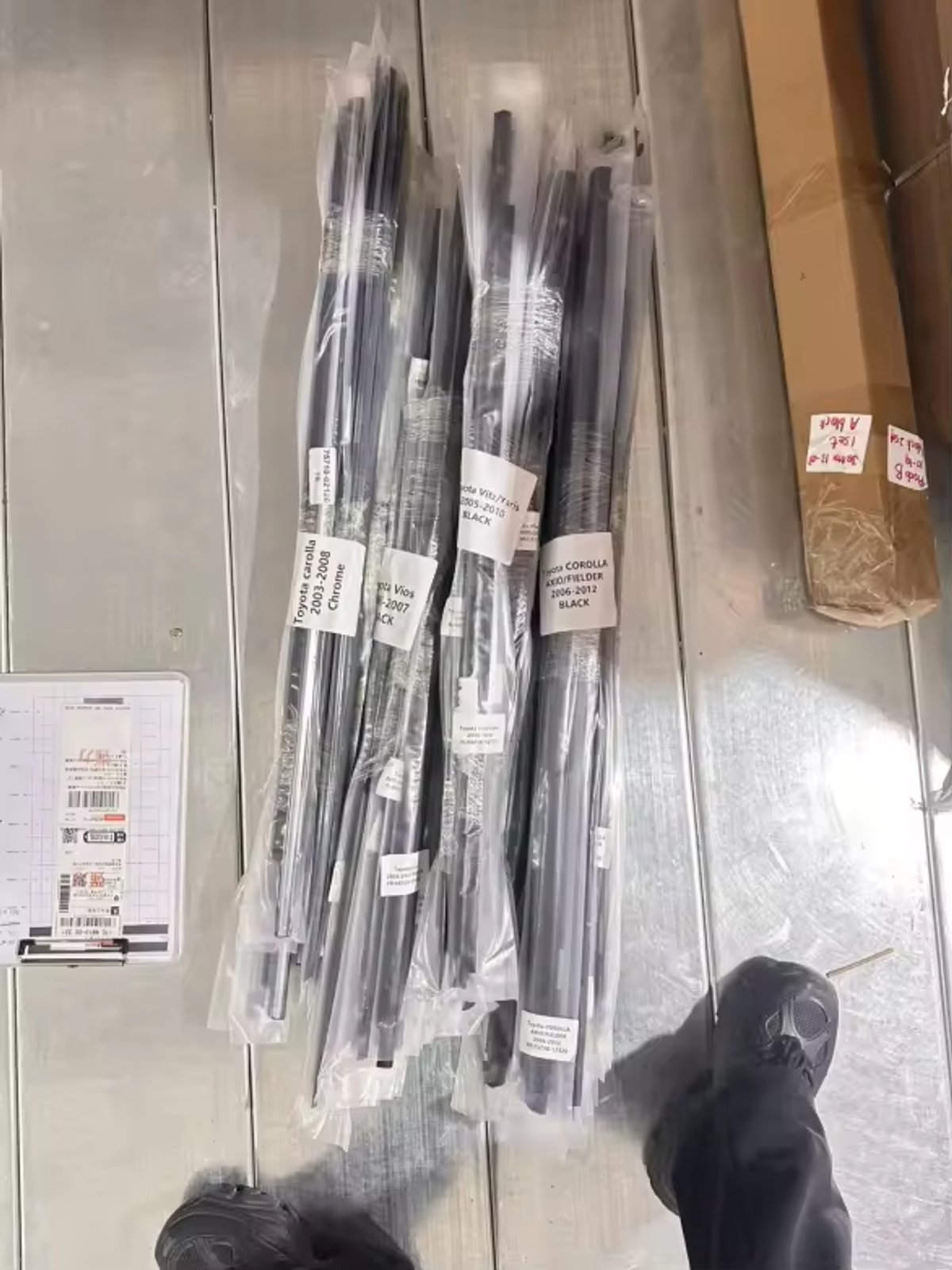 Media Guia / Burletes Toyota Auris 2006 -2010 - 6