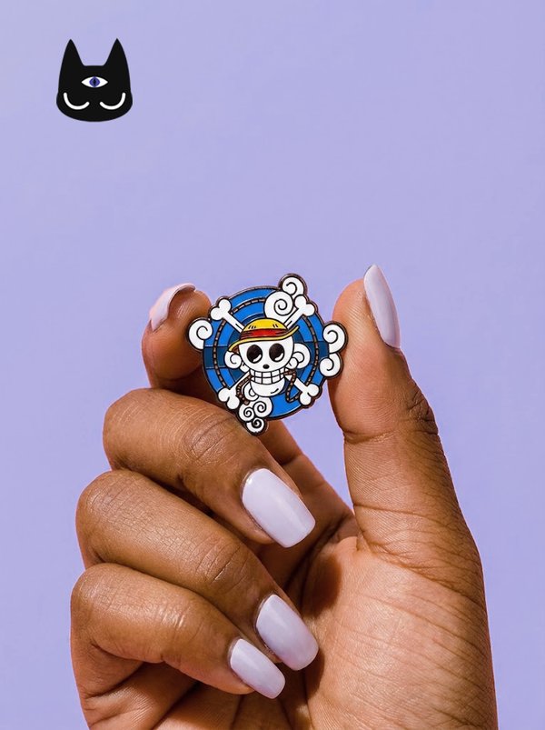 Pin metalico One Piece