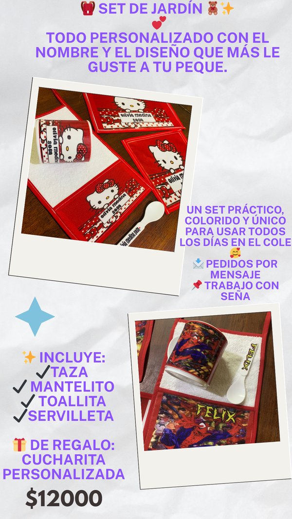 Set de jardín 