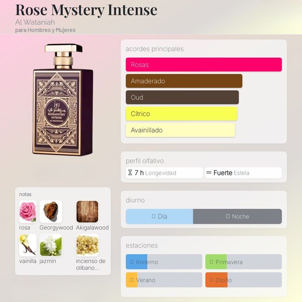 Rose Mystery Intense de Al Wataniah