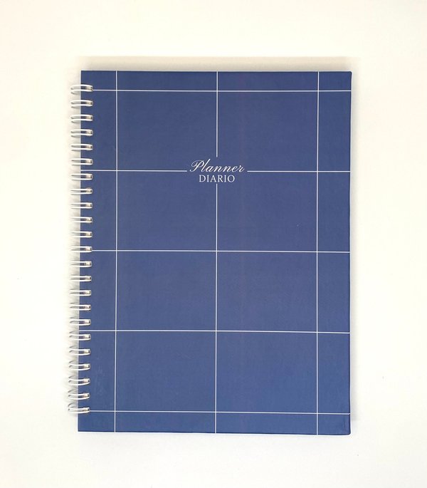 Planner Diario Azul