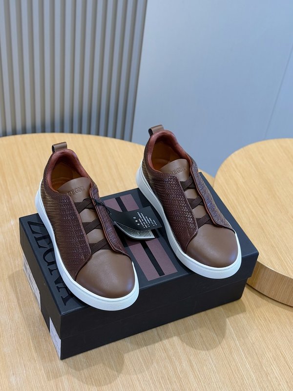 Zegna triple stitch 