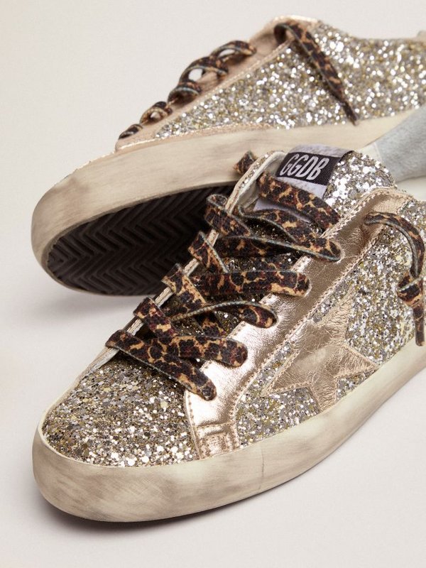 Golden goose superstar platinum 