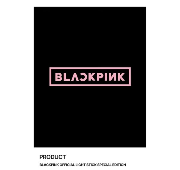  Blackpink Official Lightstick Edición Especial + Juego de 3 tarjetas de fotos adicionales