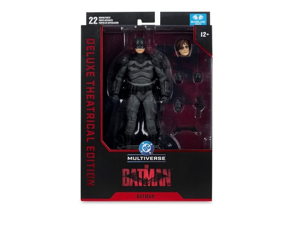Figura Coleccionable McFarlane Toys DC Multiverse - The Batman (Deluxe Theatrical Edition 7")