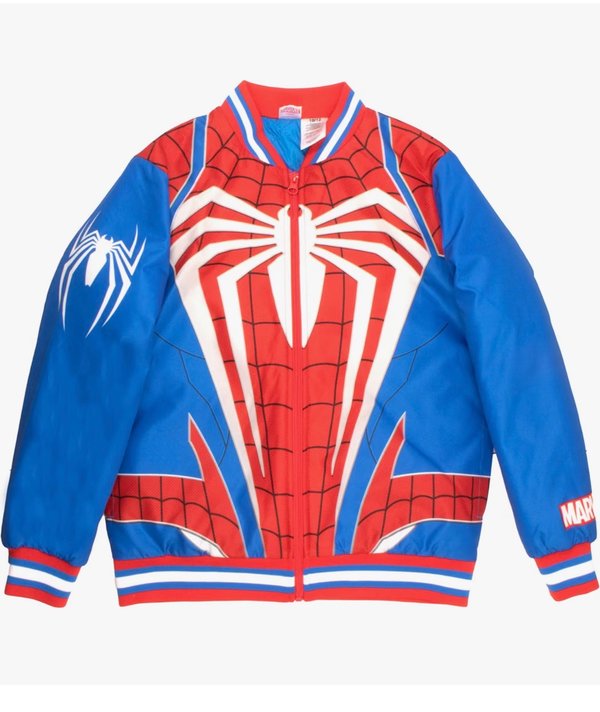 Campera Bomber Infantil Marvel Spider-Man / Symbiote Suit (Edición Reversible / Diseños Marvel)