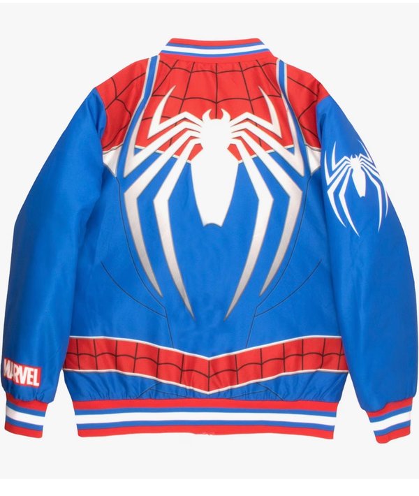 Campera Bomber Infantil Marvel Spider-Man / Symbiote Suit (Edición Reversible / Diseños Marvel)