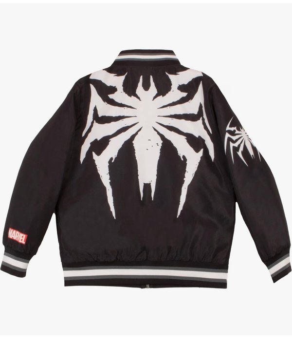 Campera Bomber Infantil Marvel Spider-Man / Symbiote Suit (Edición Reversible / Diseños Marvel)