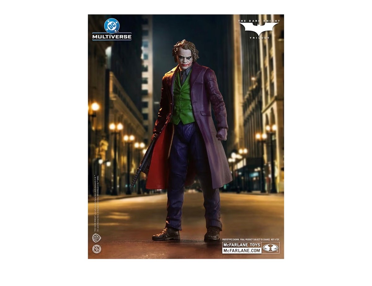 Figura Coleccionable McFarlane Toys DC Multiverse - The Joker Deluxe Theatrical Edition 7" (The Dark Knight Trilogy) - 2