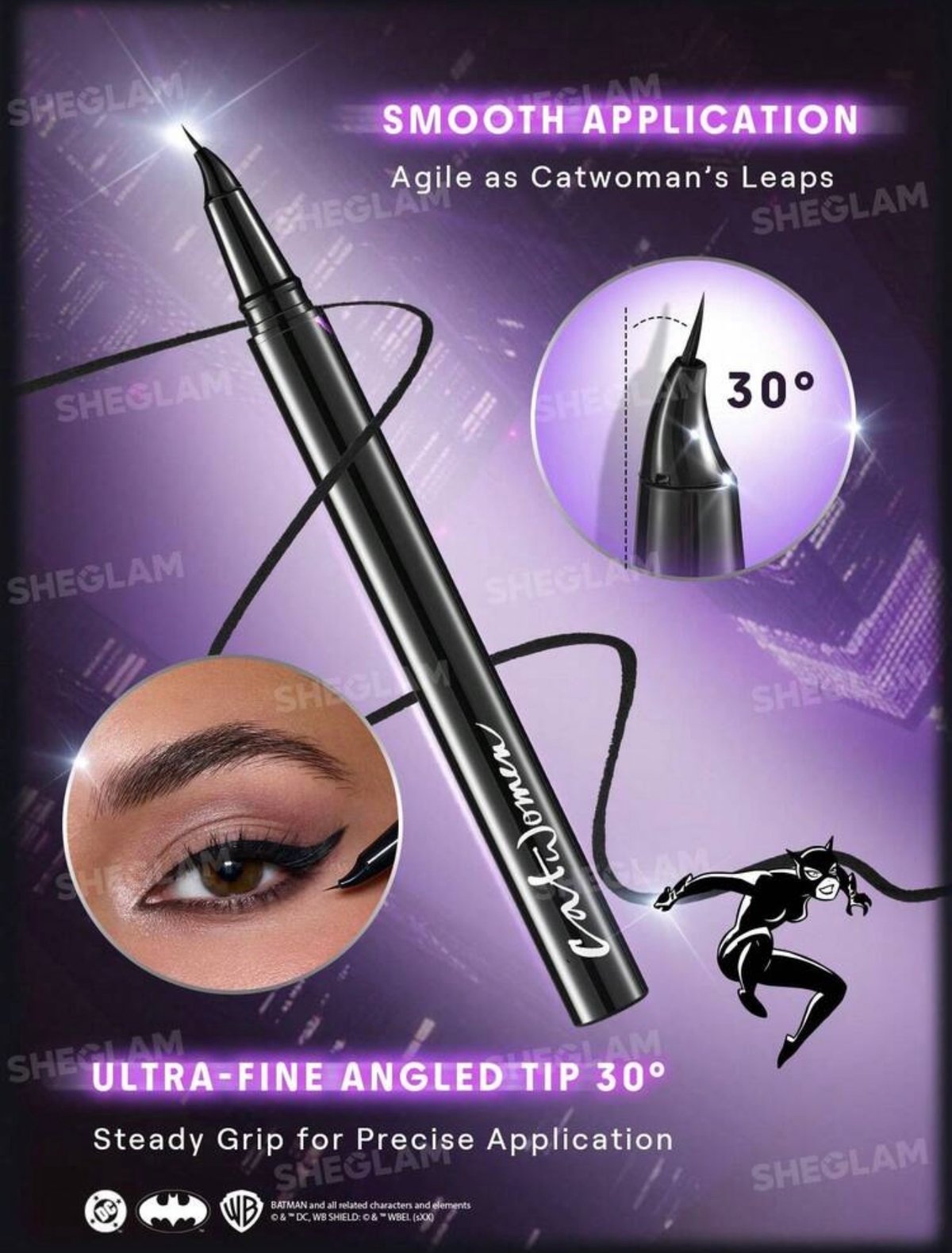Set de Maquillaje Edición Limitada SHEGLAM x DC Catwoman Collection Box (Colección Completa) - 7