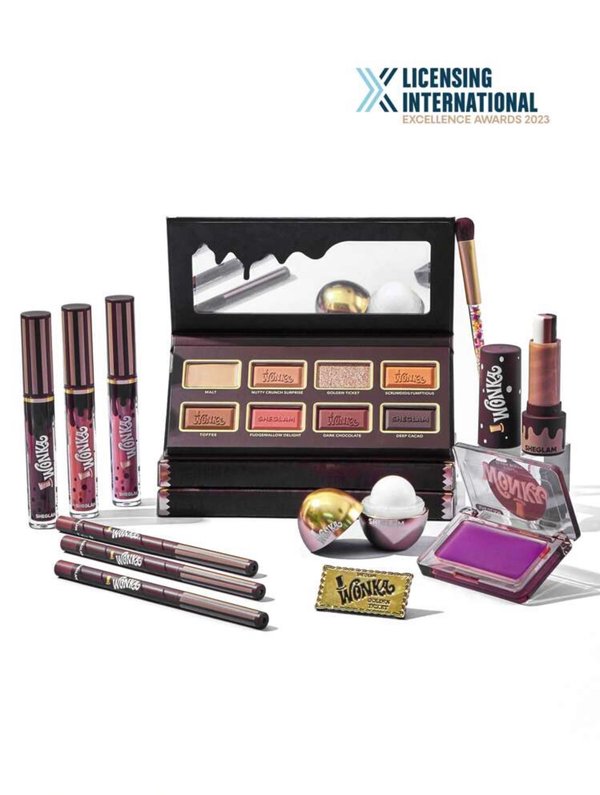 Set de Maquillaje Edición Especial SHEGLAM x Willy Wonka & The Chocolate Factory Collection Box (Colección Completa)