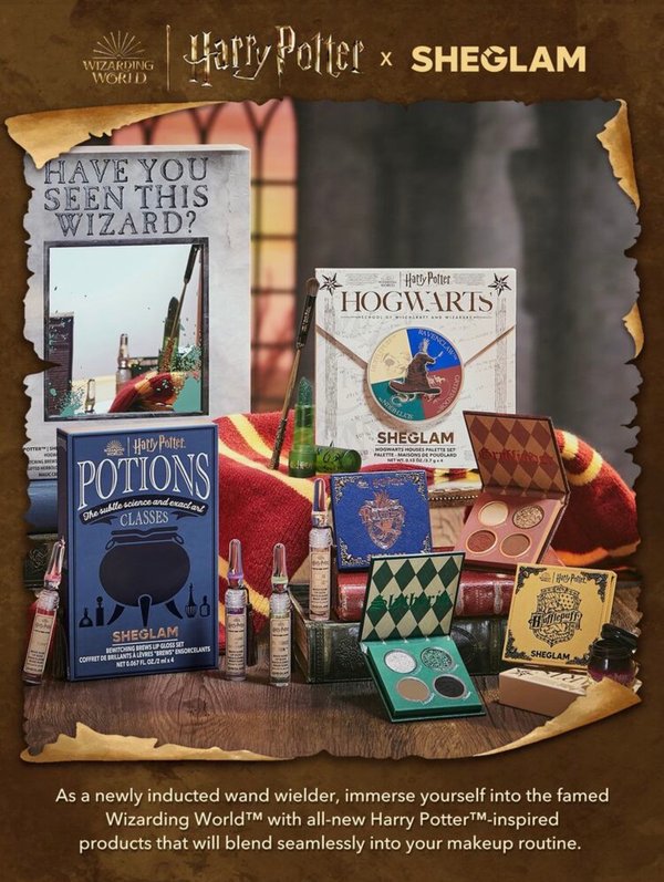 Set de Maquillaje Edición Especial Harry Potter™ x SHEGLAM - Colección Completa