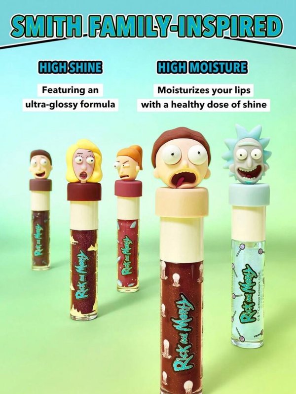 Set de Maquillaje Edición Especial SHEGLAM x Rick and Morty Full Collection Box (Colección Completa)
