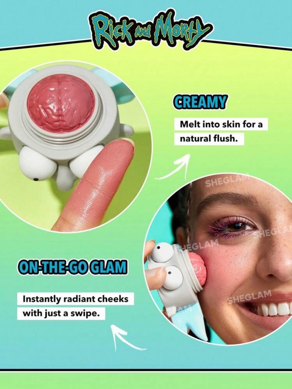 Set de Maquillaje Edición Especial SHEGLAM x Rick and Morty Full Collection Box (Colección Completa)