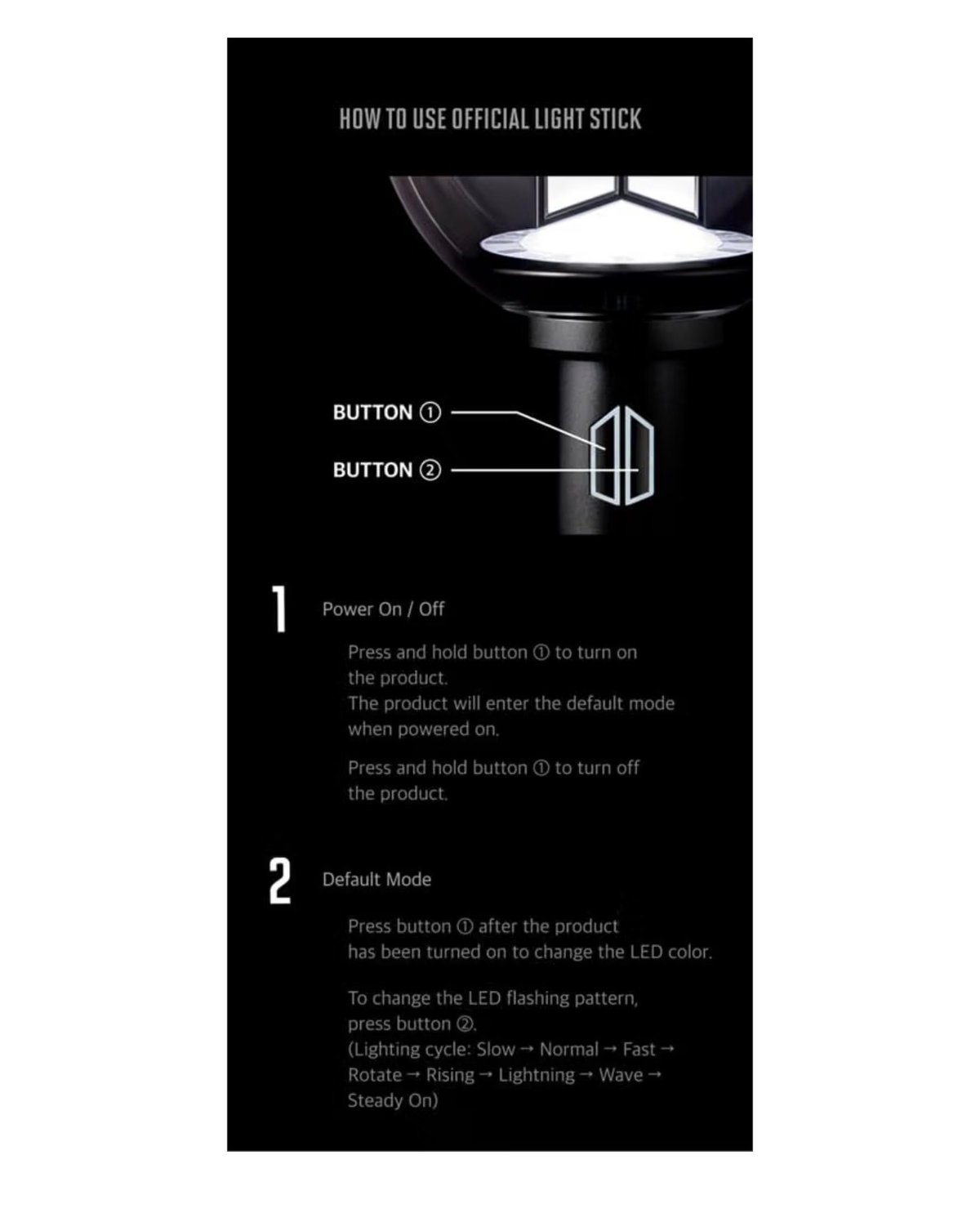 Lightstick Oficial BTS - Official Light Stick Map of the Soul Special Edition (Army Bomb) - 6