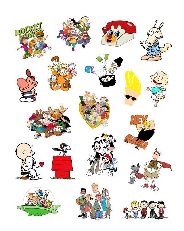 Stickers Personalizados Dibujos Old
