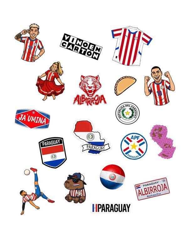 Stickers Personalizados Paraguay