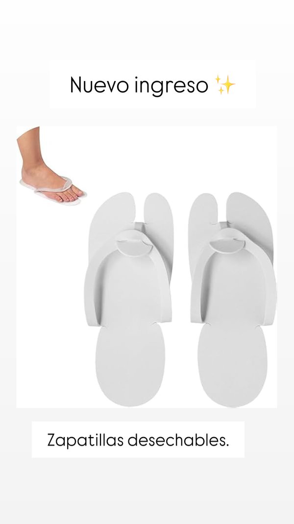 Zapatillas desechables