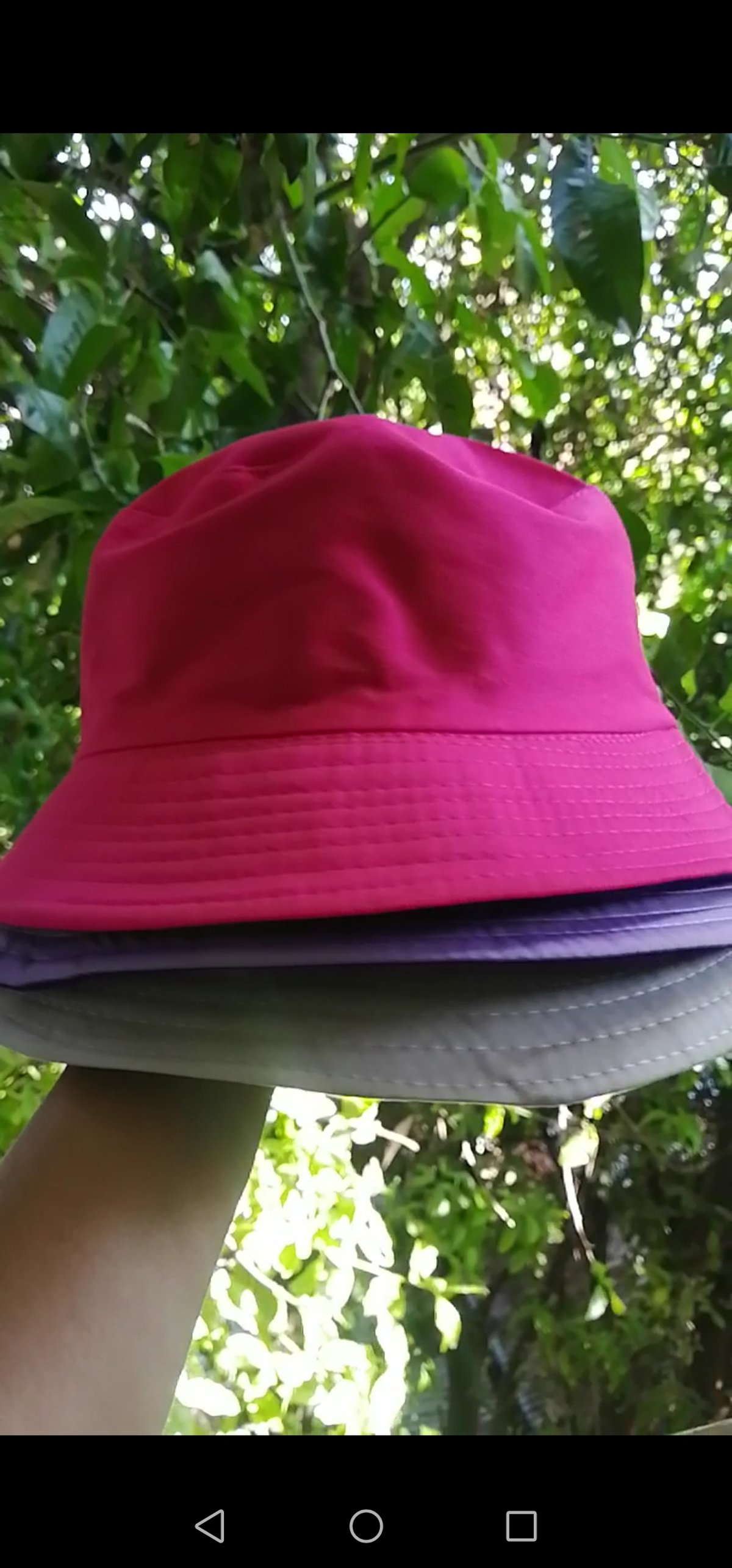 Bucket hat fuscia  - 3