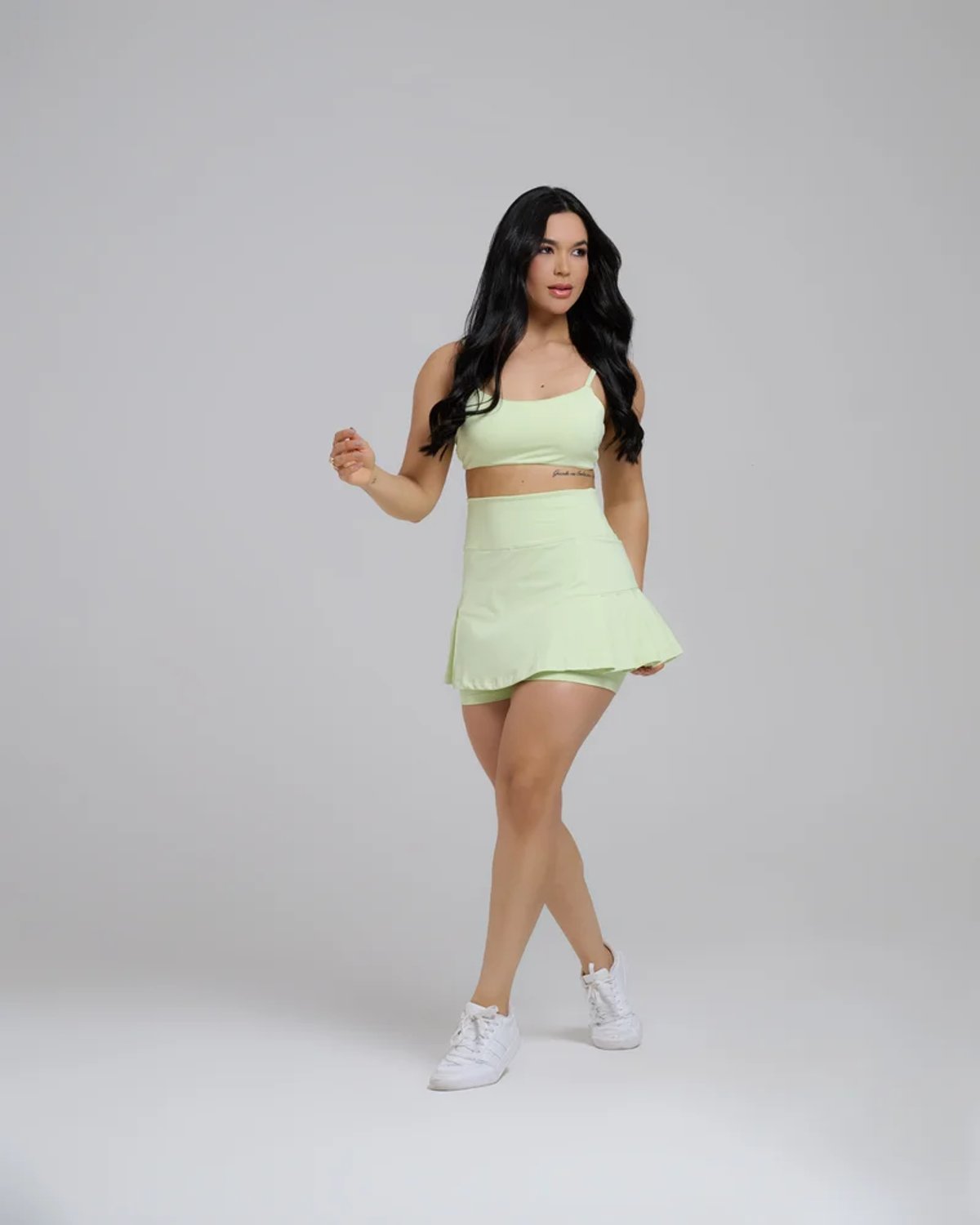 Conjunto short pollera Hard