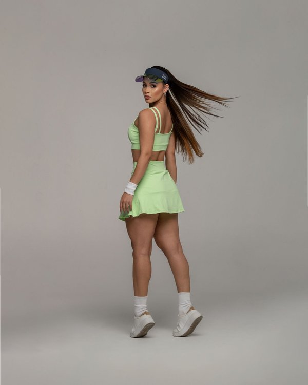 Conjunto short pollera Ipush