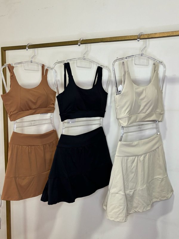 Conjunto short pollera Ipush