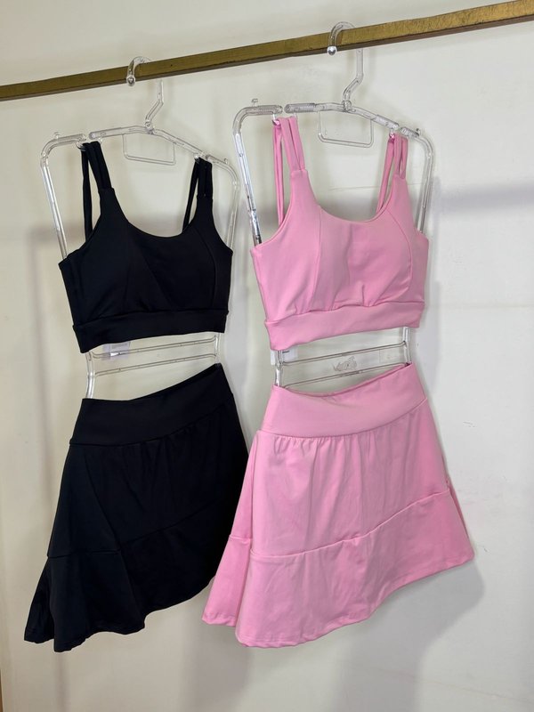 Conjunto short pollera Ipush