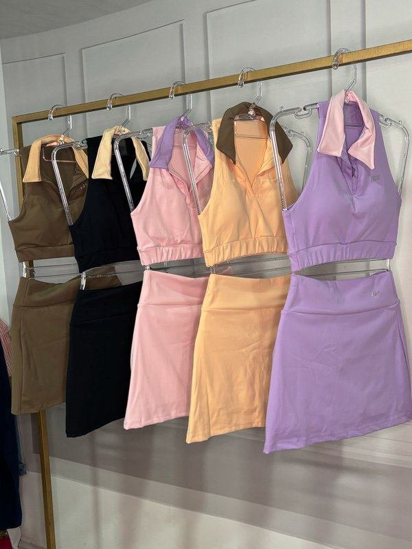 Conjunto short pollera ADAPT 