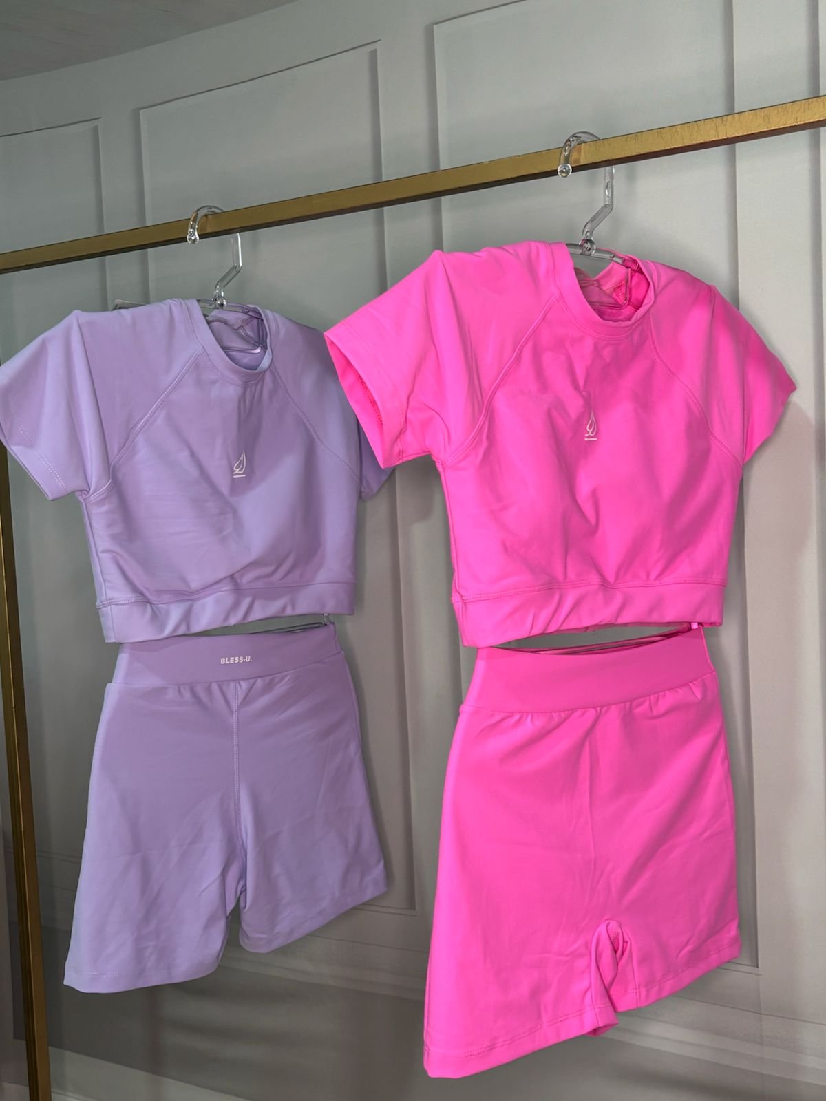 Conjunto short sin costura BLESS-U