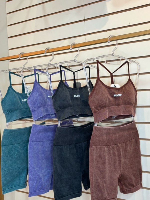 Conjunto short sin costura BLESS-U