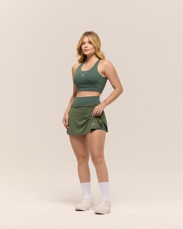 Conjunto short pollera NK